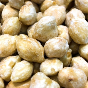 Raw kukui nuts used to make kukui oil