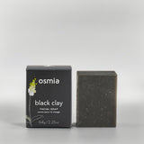 Natural Black Clay Facial Soap by Osmia