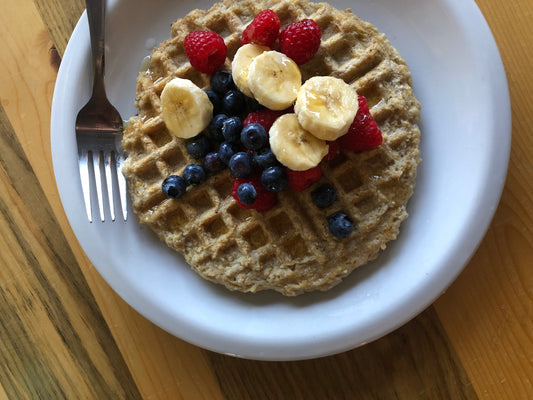 Gluten-Free Oat Waffles